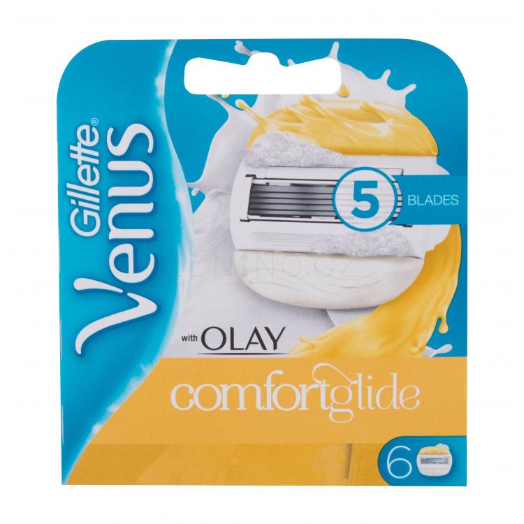 Gillette Venus &amp; Olay Comfortglide Náhradní břit pro ženy 6 ks