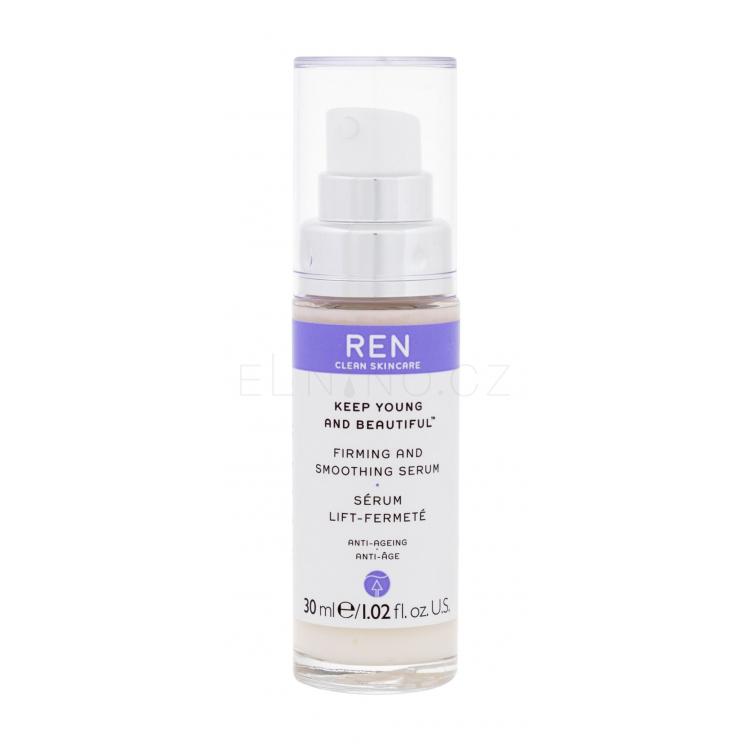REN Clean Skincare Keep Young And Beautiful Firming And Smoothing Pleťové sérum pro ženy 30 ml tester