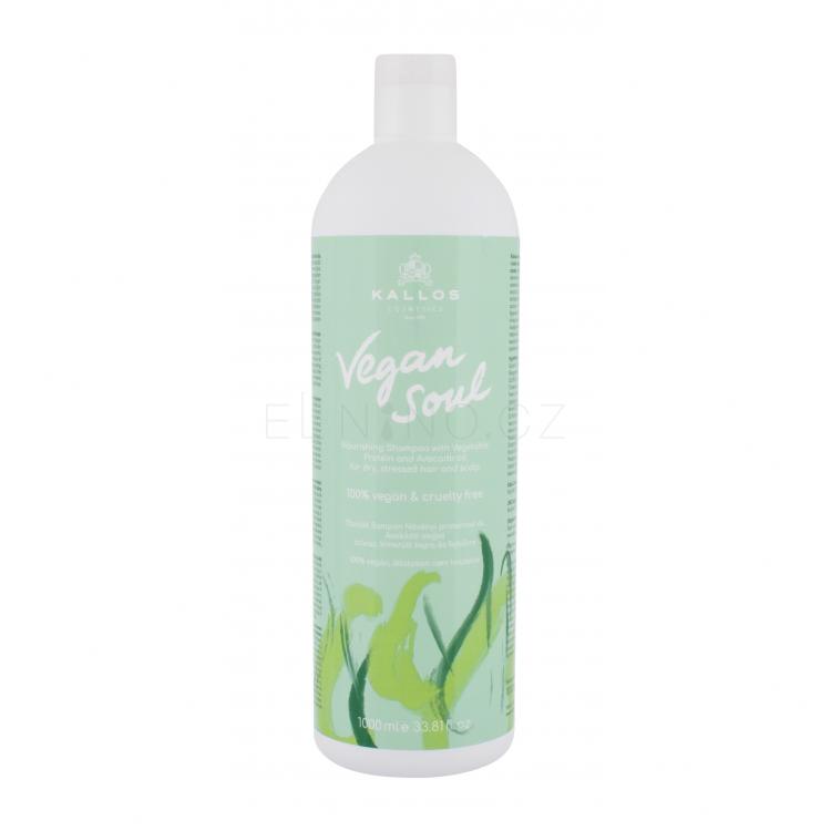 Kallos Cosmetics Vegan Soul Nourishing Šampon pro ženy 1000 ml