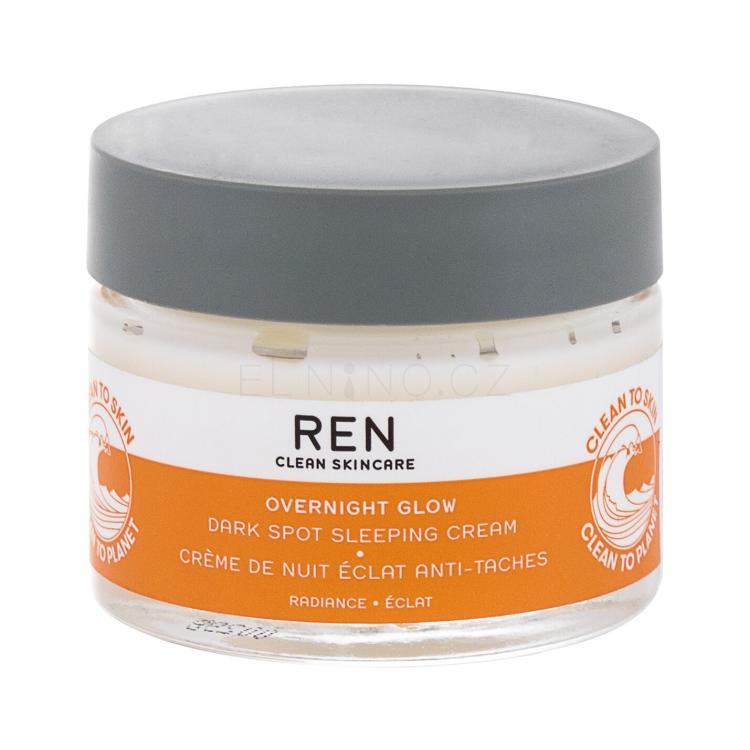 REN Clean Skincare Radiance Overnight Glow Noční pleťový krém pro ženy 50 ml tester
