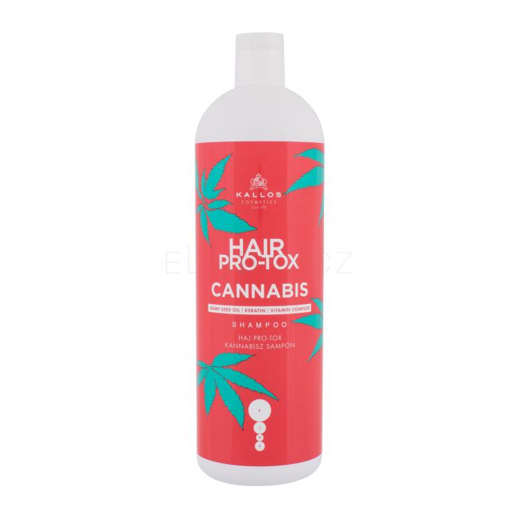 Kallos Cosmetics Hair Pro-Tox Cannabis Šampon pro ženy 1000 ml
