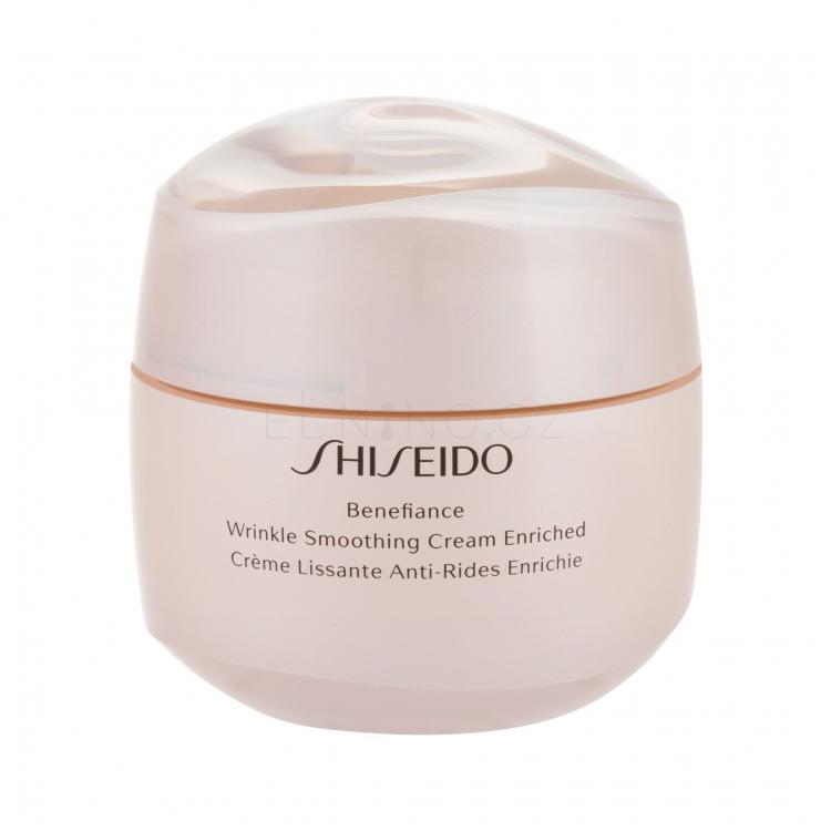 Shiseido Benefiance Wrinkle Smoothing Cream Enriched Denní pleťový krém pro ženy 75 ml