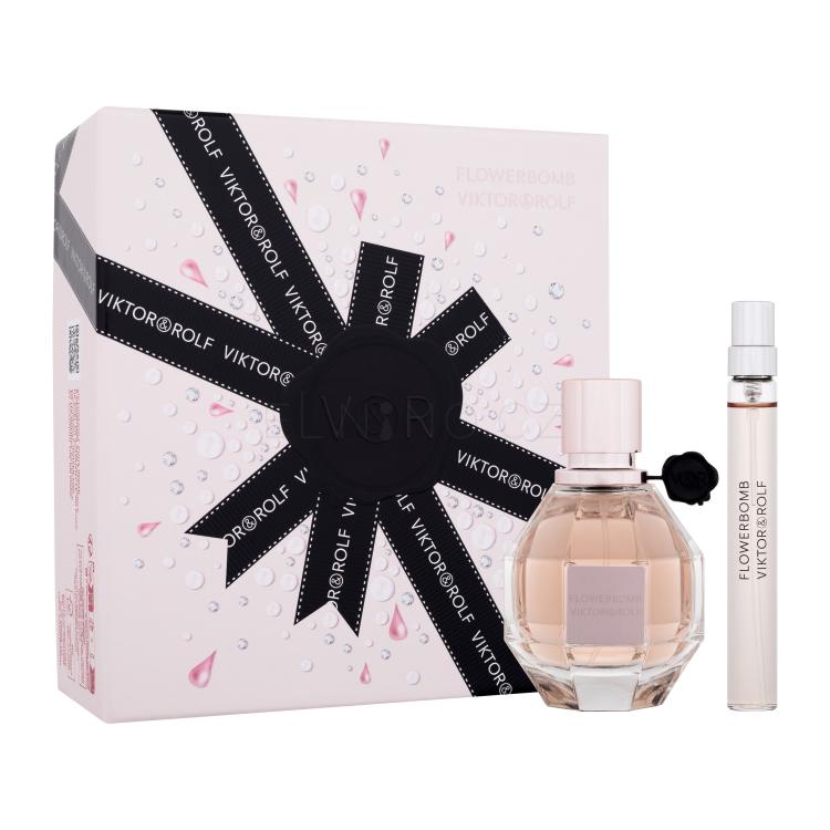 Viktor &amp; Rolf Flowerbomb Dárková kazeta parfémovaná voda 50 ml + parfémovaná voda 10 ml