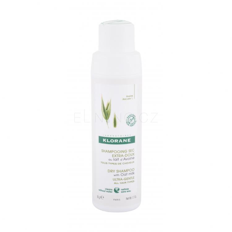 Klorane Oat Milk Ultra-Gentle Suchý šampon pro ženy 50 g