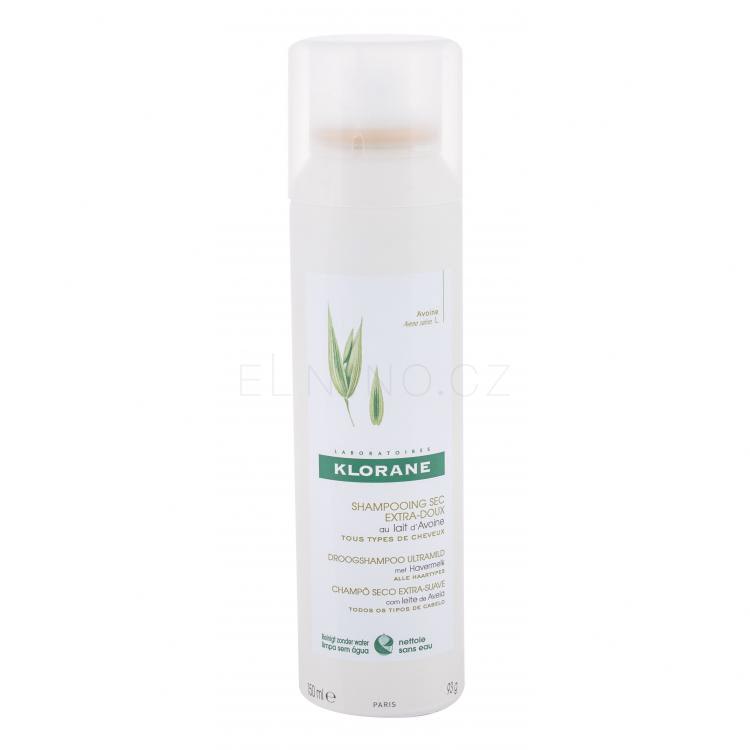 Klorane Oat Milk Ultra-Gentle Suchý šampon pro ženy 150 ml