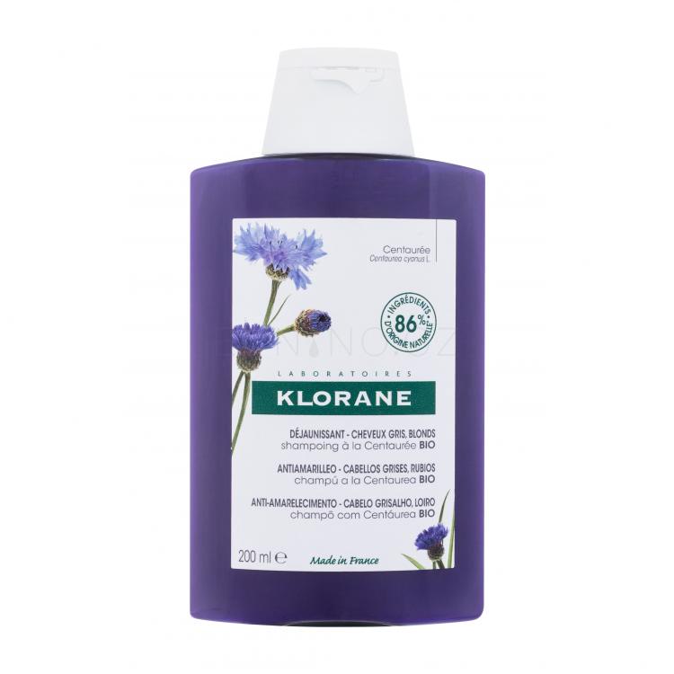 Klorane Organic Centaury Anti-Yellowing Šampon pro ženy 200 ml
