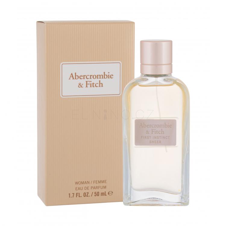 Abercrombie &amp; Fitch First Instinct Sheer Parfémovaná voda pro ženy 50 ml