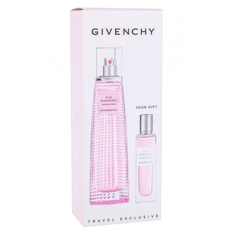 Givenchy Live Irrésistible Blossom Crush Dárková kazeta toaletní voda 75 ml + toaletní voda 15 ml