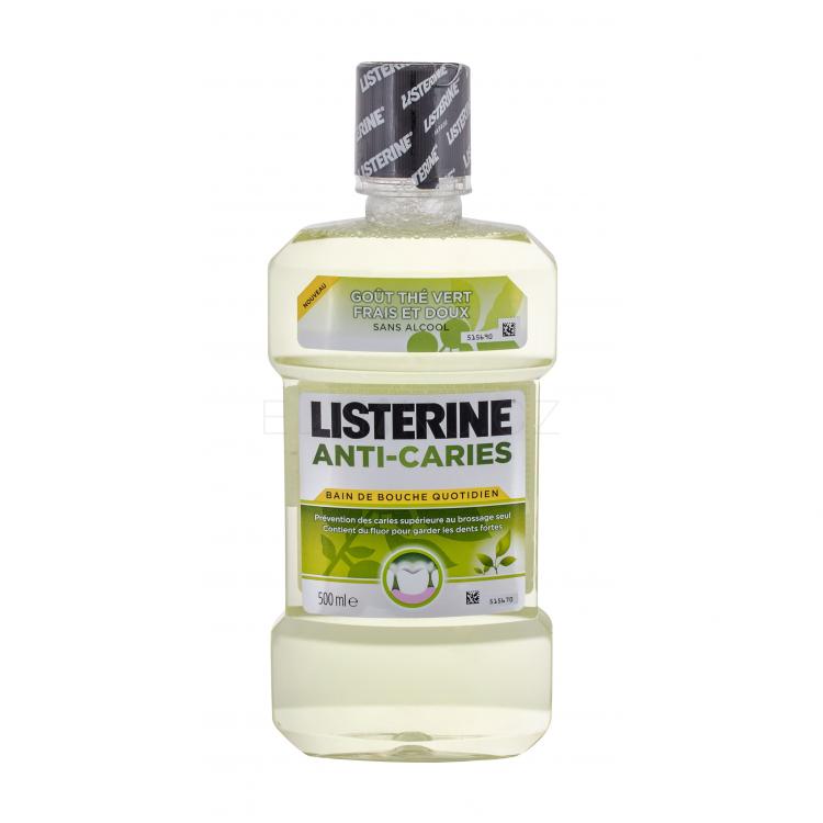 Listerine Green Tea Anti-Caries Mouthwash Ústní voda 500 ml