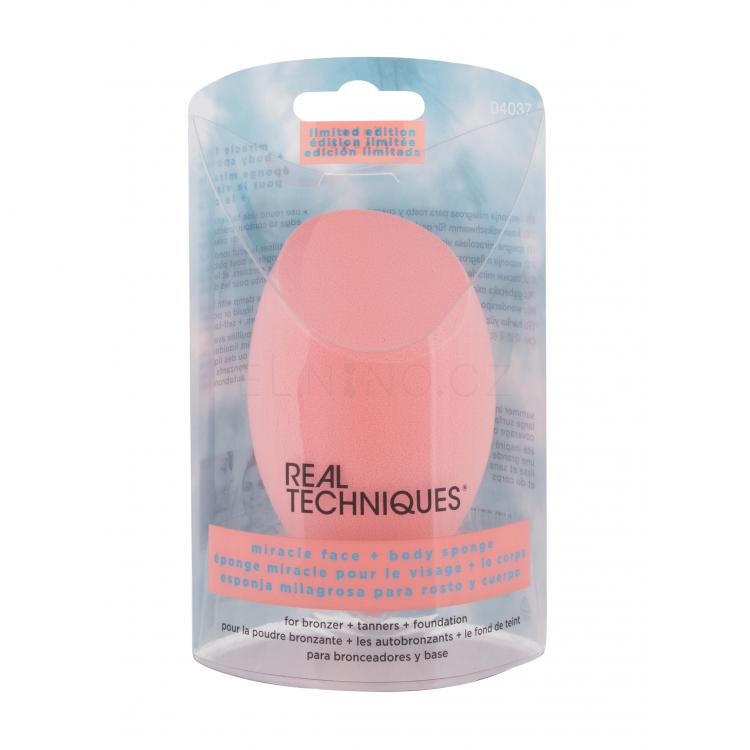 Real Techniques Sponges Miracle Face + Body Limited Edition Aplikátor pro ženy 1 ks