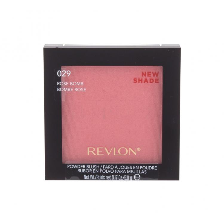 Revlon Powder Blush Tvářenka pro ženy 5 g Odstín 029 Rose Bomb