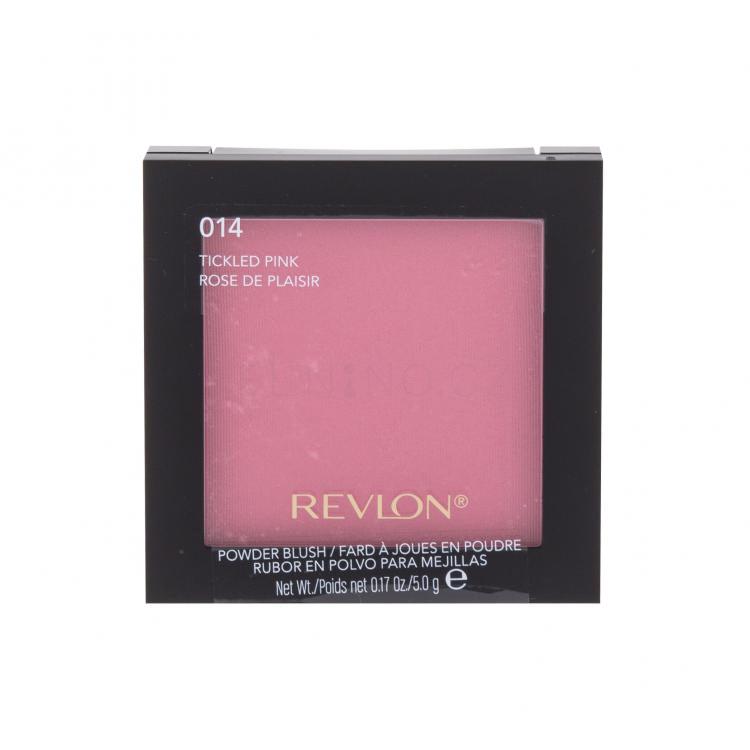 Revlon Powder Blush Tvářenka pro ženy 5 g Odstín 014 Tickled Pink
