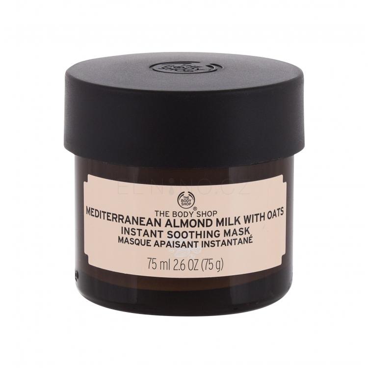 The Body Shop Mediterranean Almond Instant Soothing Pleťová maska pro ženy 75 ml