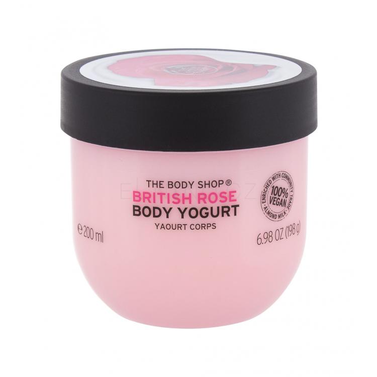 The Body Shop British Rose Body Yogurt Tělový balzám pro ženy 200 ml
