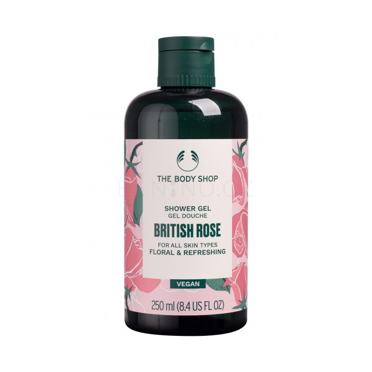The Body Shop British Rose Sprchový gel pro ženy 250 ml