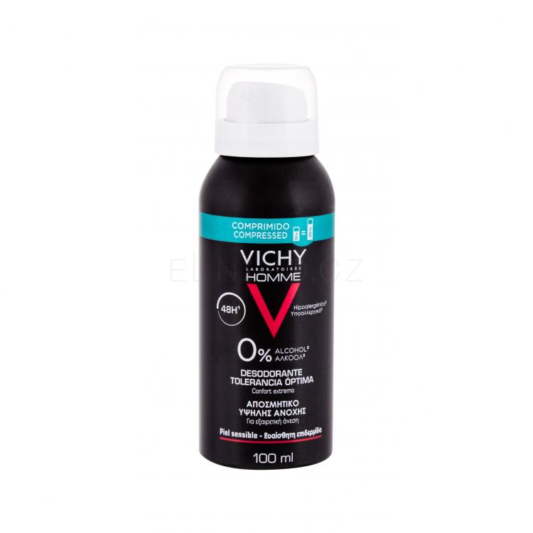 Vichy Homme Optimal Tolerance 48H Deodorant pro muže 100 ml