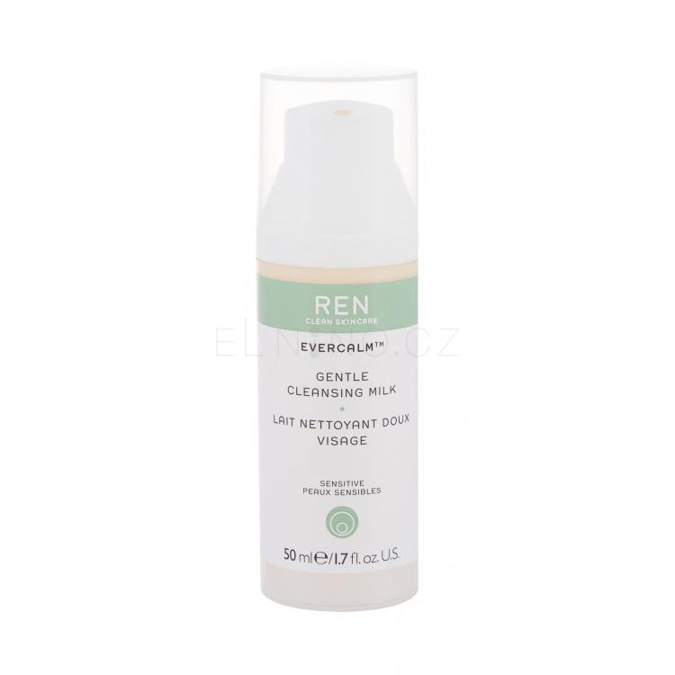 REN Clean Skincare Evercalm Gentle Cleansing Čisticí mléko pro ženy 50 ml