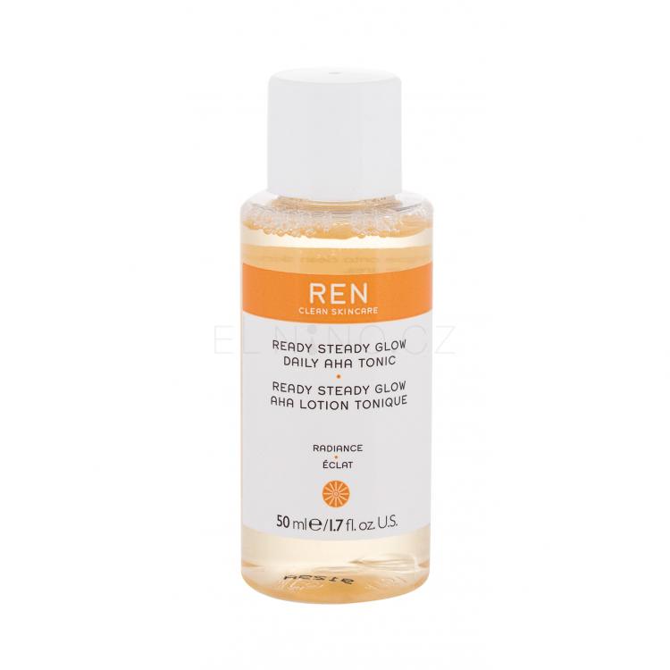 REN Clean Skincare Radiance Ready Steady Glow Pleťová voda a sprej pro ženy 50 ml