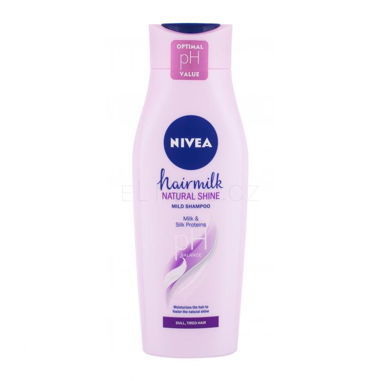 Nivea Hair Milk Shine Šampon pro ženy 400 ml