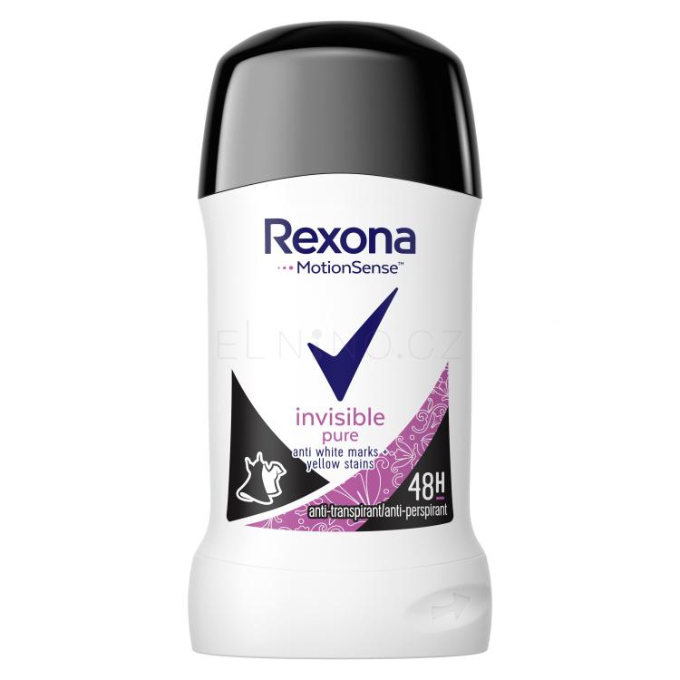 Rexona MotionSense Invisible Pure 48H Antiperspirant pro ženy 40 ml