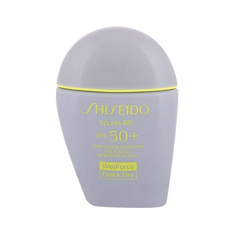 Shiseido Sports BB SPF50+ BB krém pro ženy 30 ml Odstín Dark tester