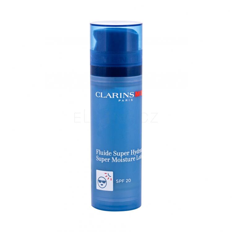 Clarins Men Super Moisture Lotion SPF20 Pleťový gel pro muže 50 ml tester