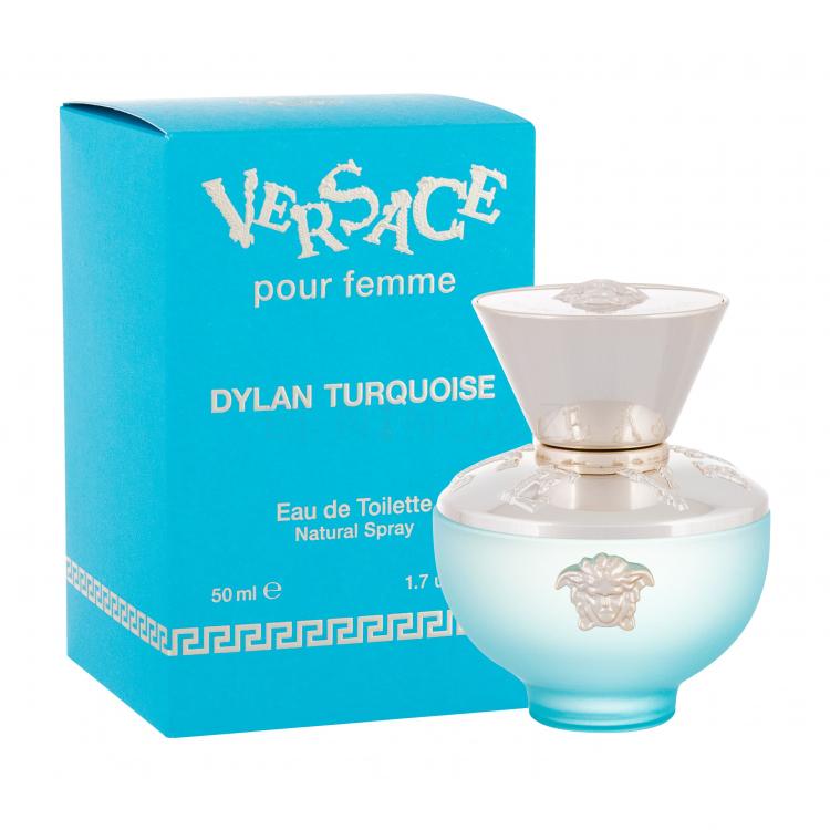 Versace Pour Femme Dylan Turquoise Toaletní voda pro ženy 50 ml