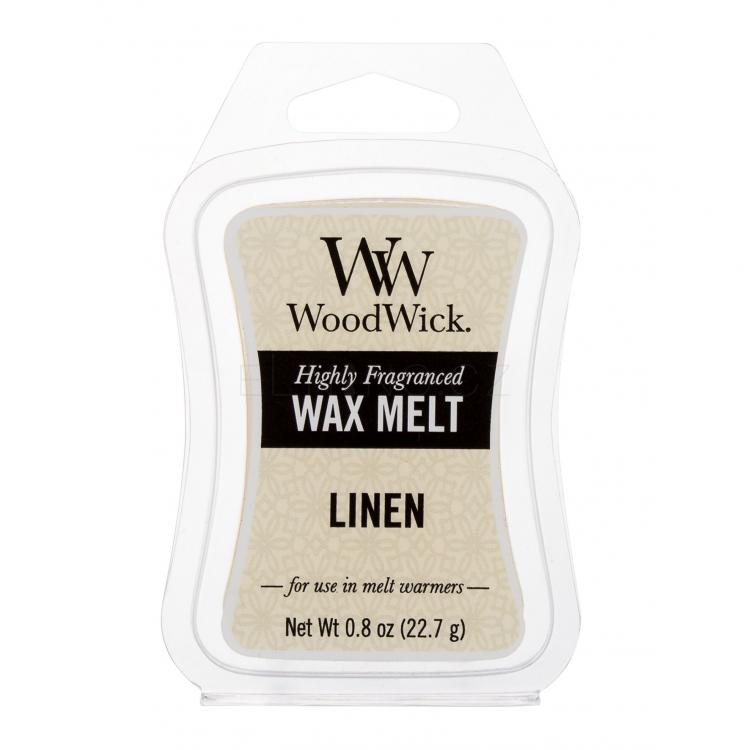 WoodWick Linen Vonný vosk 22,7 g