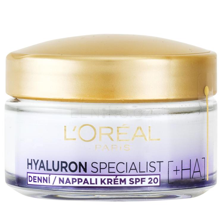 L&#039;Oréal Paris Hyaluron Specialist SPF20 Denní pleťový krém pro ženy 50 ml