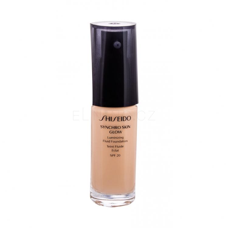 Shiseido Synchro Skin Glow SPF20 Make-up pro ženy 30 ml Odstín Golden 3