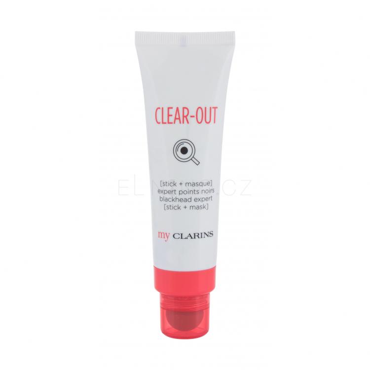 Clarins Clear-Out Blackhead Expert Stick + Mask Pleťová maska pro ženy 50 ml