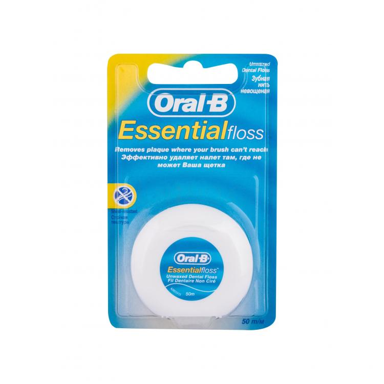 Oral-B Essential Floss Unwaxed Zubní nit 1 ks