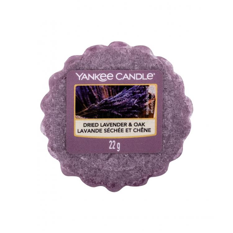 Yankee Candle Dried Lavender &amp; Oak Vonný vosk 22 g