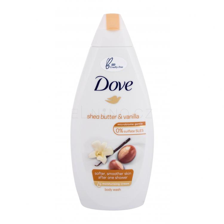 Dove Pampering Shea Butter Sprchový gel pro ženy 450 ml