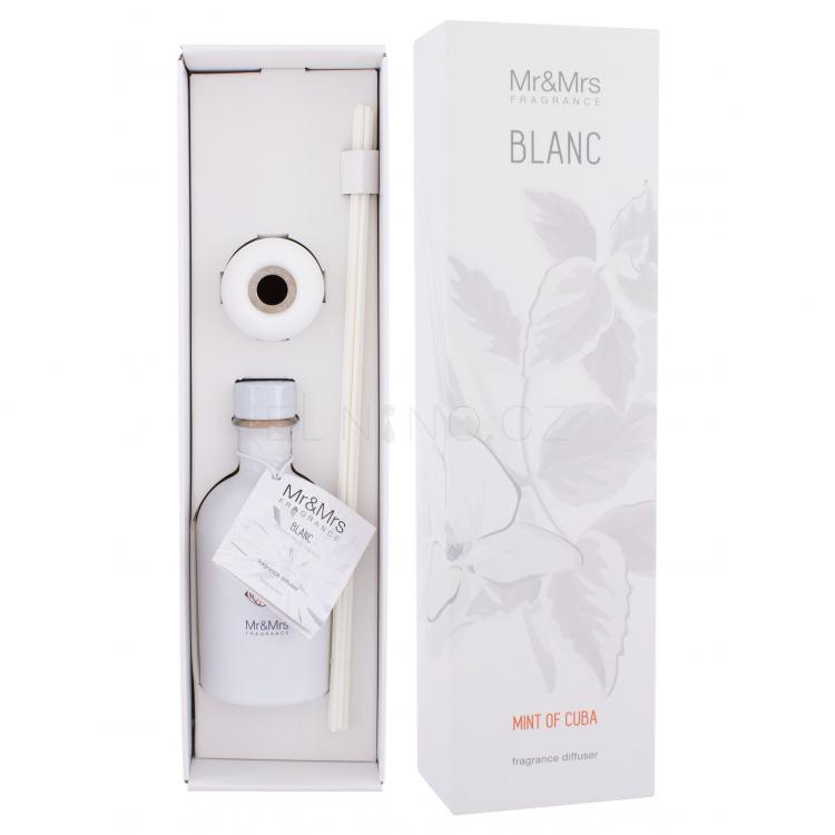 Mr&amp;Mrs Fragrance Blanc Mint Of Cuba Bytový sprej a difuzér 250 ml
