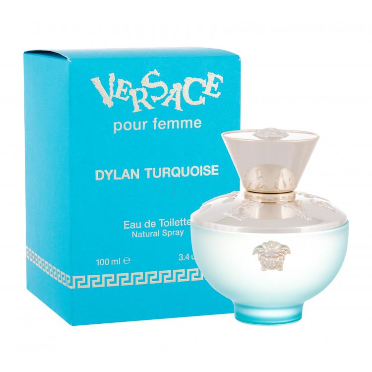 Versace Pour Femme Dylan Turquoise Toaletní voda pro ženy 100 ml poškozená krabička
