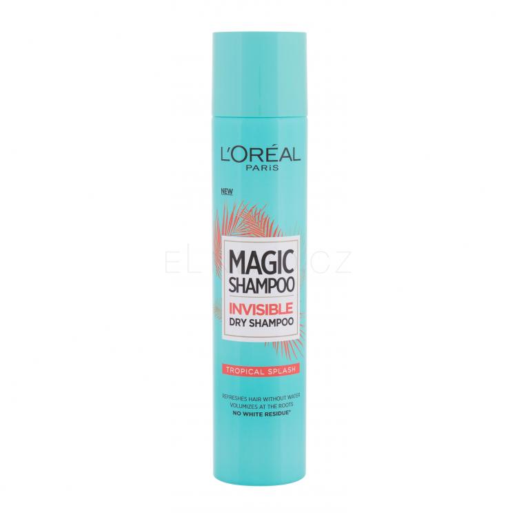 L&#039;Oréal Paris Magic Shampoo Tropical Splash Suchý šampon pro ženy 200 ml