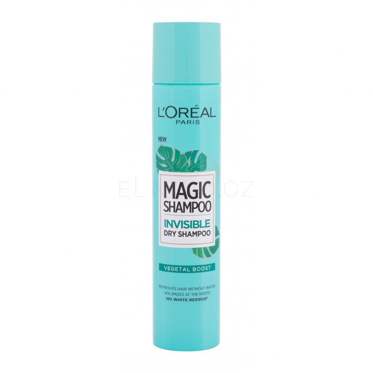 L&#039;Oréal Paris Magic Shampoo Vegetal Boost Suchý šampon pro ženy 200 ml