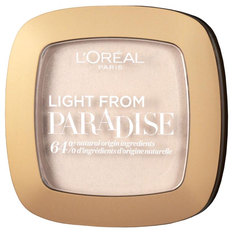 L&#039;Oréal Paris Light From Paradise Rozjasňovač pro ženy 9 g Odstín 01 Coconut Addict