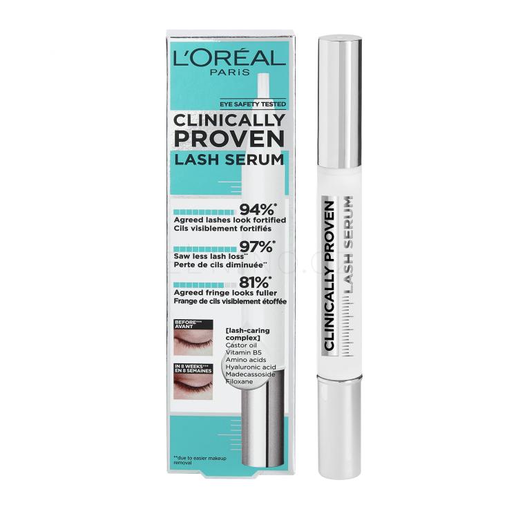 L&#039;Oréal Paris Clinically Proven Lash Serum Péče o řasy a obočí pro ženy 1,9 ml