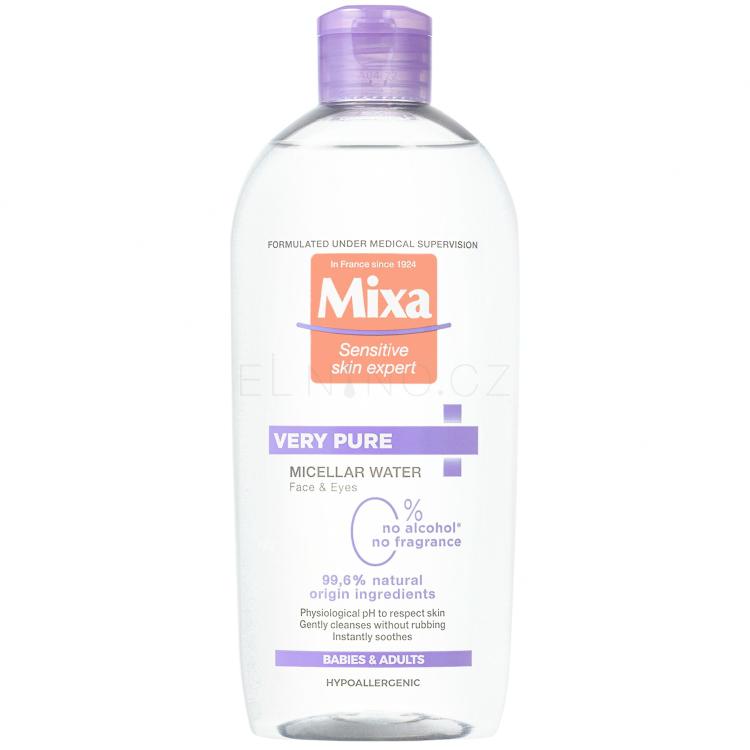 Mixa Micellar Water Very Pure Micelární voda pro ženy 400 ml