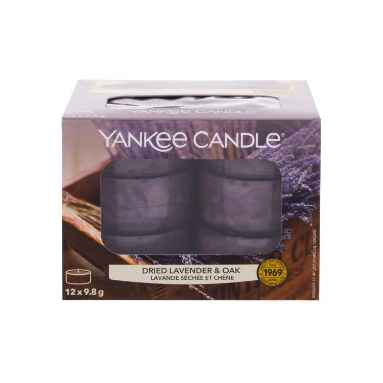 Yankee Candle Dried Lavender &amp; Oak Vonná svíčka 117,6 g