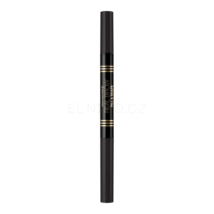 Max Factor Real Brow Fill &amp; Shape Tužka na obočí pro ženy 0,6 g Odstín 005 Black Brown