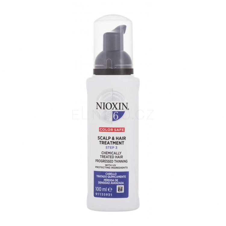 Nioxin System 6 Scalp &amp; Hair Treatment Bezoplachová péče pro ženy 100 ml