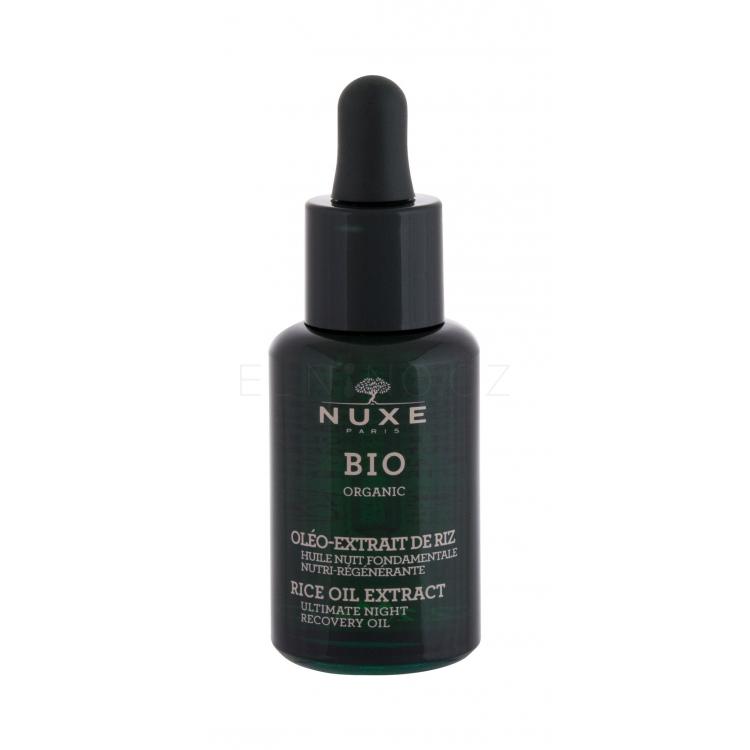 NUXE Bio Organic Rice Oil Extract Night Pleťový olej pro ženy 30 ml