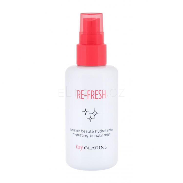 Clarins Re-Fresh Hydrating Beauty Mist Pleťová voda a sprej pro ženy 100 ml tester