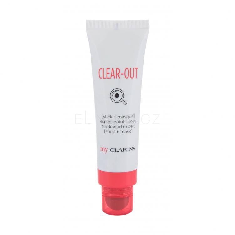 Clarins Clear-Out Blackhead Expert Stick + Mask Pleťová maska pro ženy 50 ml tester