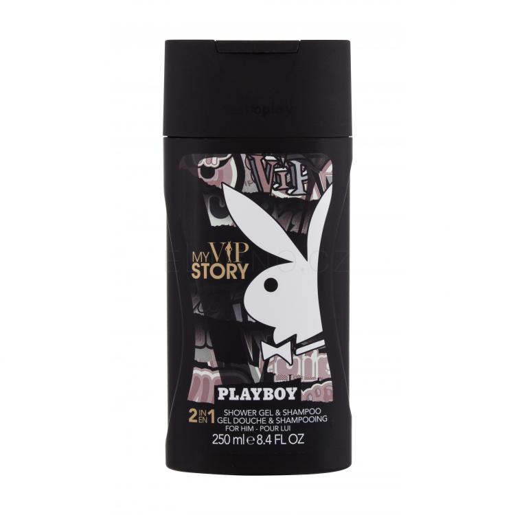 Playboy My VIP Story Sprchový gel pro muže 250 ml