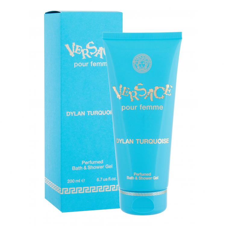 Versace Pour Femme Dylan Turquoise Sprchový gel pro ženy 200 ml