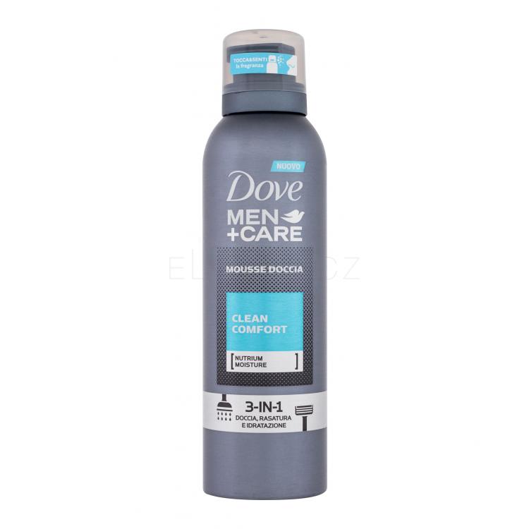 Dove Men + Care Clean Comfort Sprchová pěna pro muže 200 ml